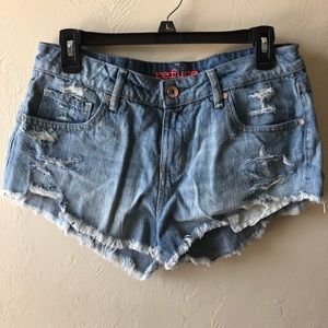 Charlotte Ryder ripped shorts